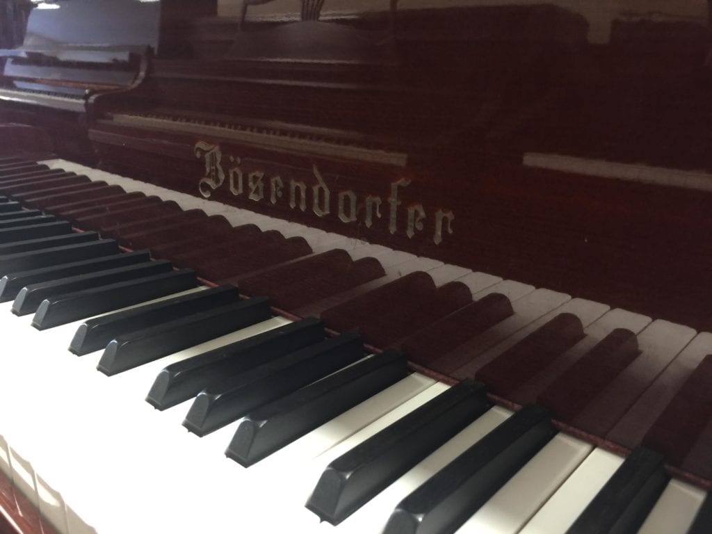 Dave's Piano Showroom Impressive New Arrival: Bosendorfer 214 Semi-Concert Grand 