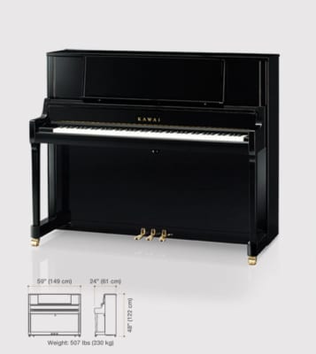 K-400 Upright Pianos