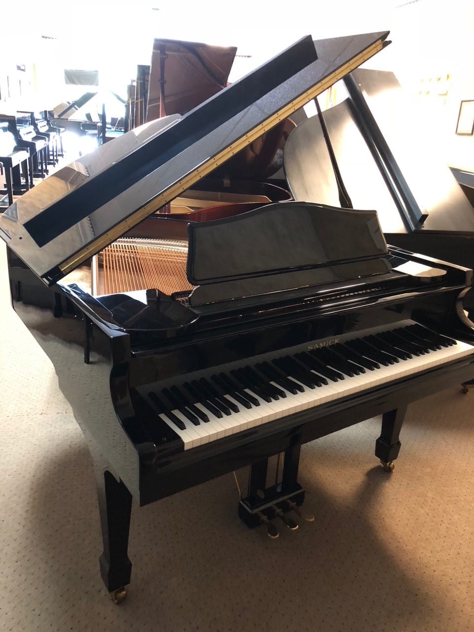 Like NEW German Design Baby Grand Piano - by World Renowned Piano Scaler, Klaus Fenner