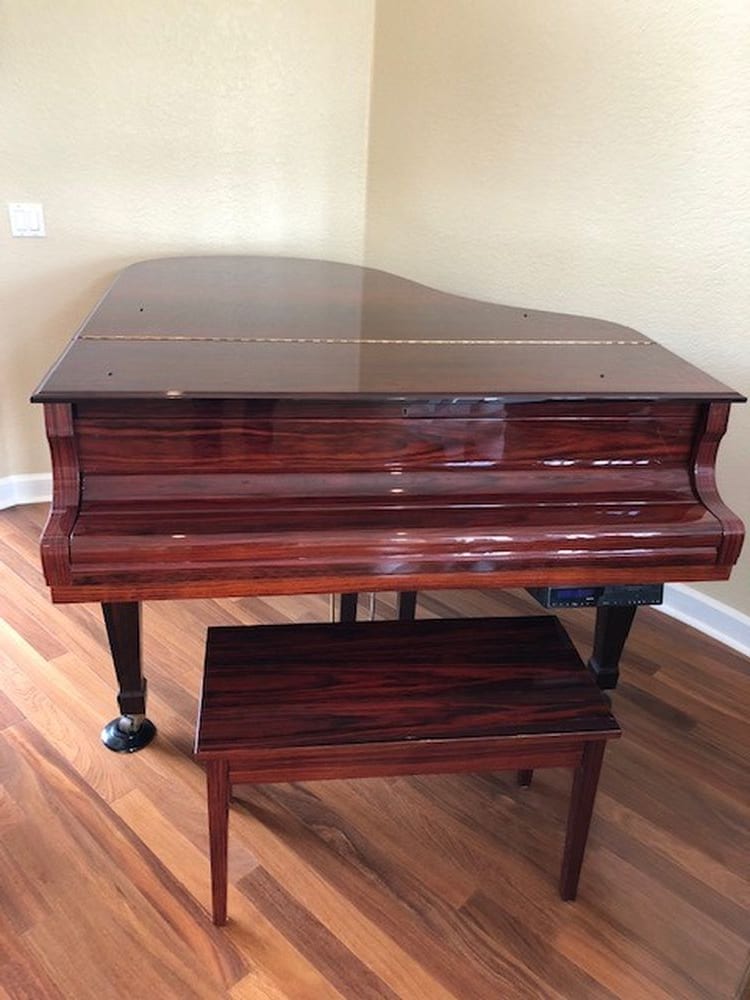 KAWAI 5’10” RX-2 In Exotic Rosewood – One Owner With Automatic Player System!