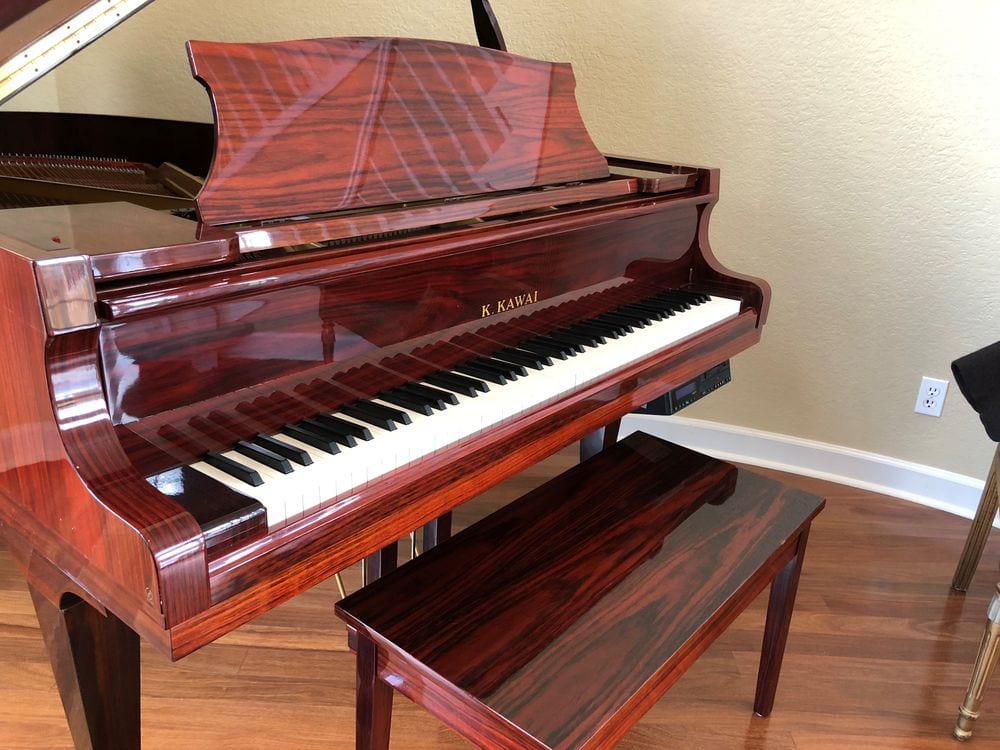 Melodramático terremoto Prueba Rare Exotic Rosewood KAWAI RX-2 Grand Piano with PianoDisc player System -  $23,900 - Dave's Piano Showroom