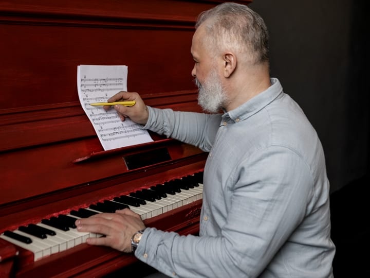 Learning To Play Piano Late In Life